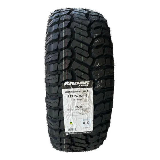 Pneu Aro 16 265/70 R16 10lonas Radar Renegade R/t Borrachudo Índice De Velocidade Q