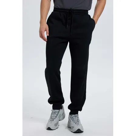 Pantalón Buzo Hombre Jogger Negro