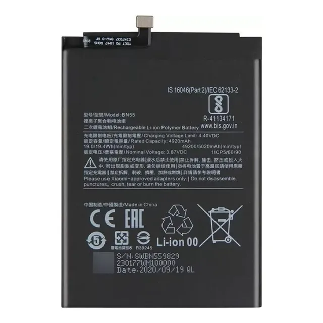 Bateria Pila Xiaomi Redmi Bn53 Note 9s 30d Gtía Tiend Chacao