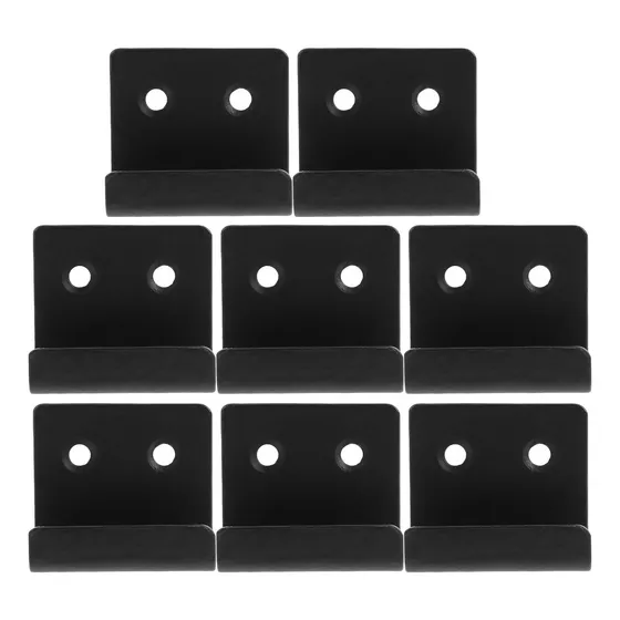 Espejo Para Montaje En Pared, 10 Unidades, Clips Para Colgar
