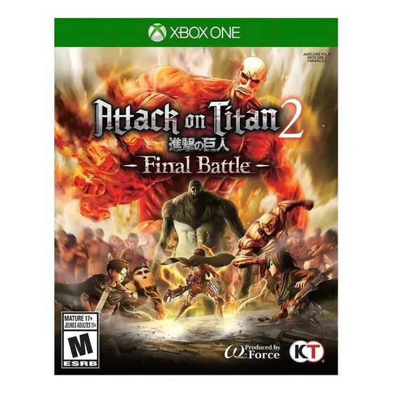 Attack on Titan 2: Final Battle Standard Edition Xbox One Físico