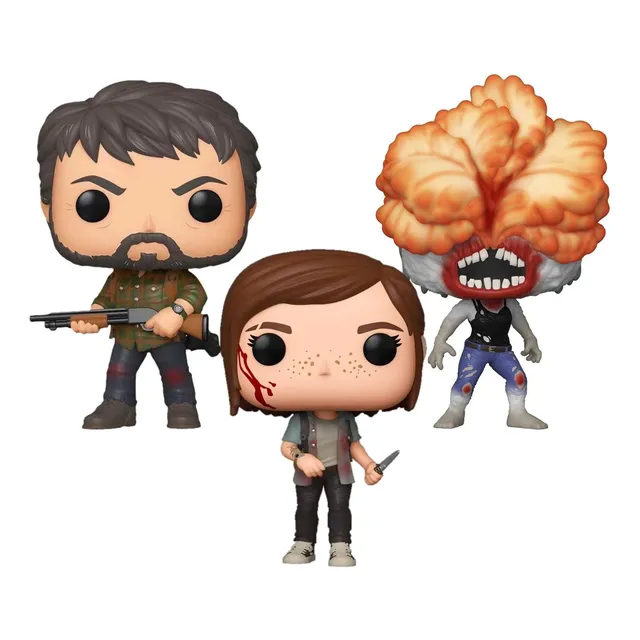 Funko Pop Games The Last Of Us * Joel Ellie Clicker 