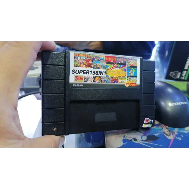 Juego De Snes 138 En 1