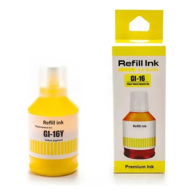 Tinta Gi-16y Amarillo Compatible Con Maxify Gx7010 Gx6010