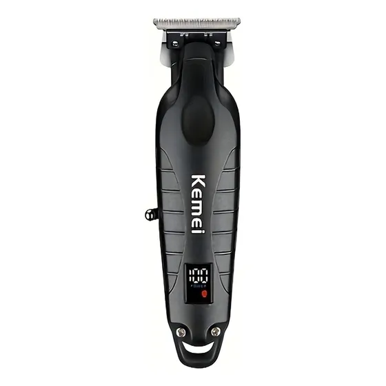 Cortadora de pelo Kemei km 2293 Acabamento negra 110V