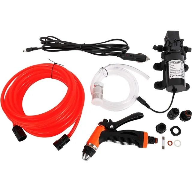 Bomba Portátil  C/pistola Petierweit 12v Ahorro Agua. 145psi