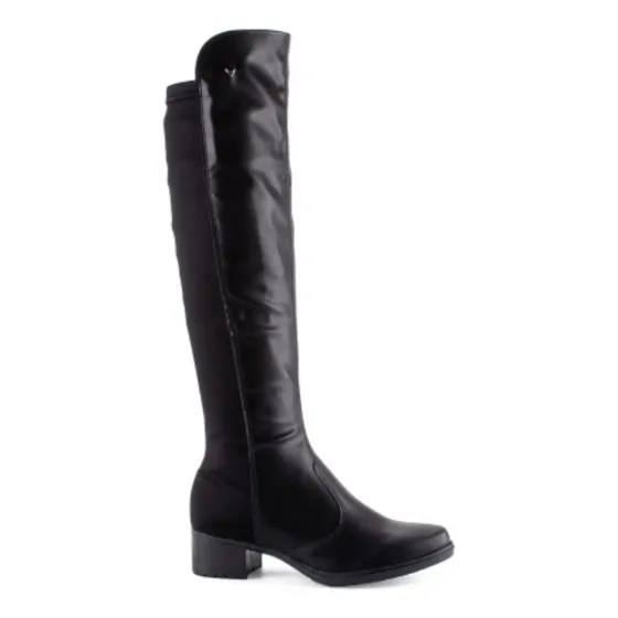 Bota Montaria Cano Longo Berteli Preto