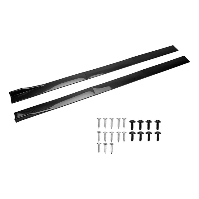 Lips Estribos Faldones Laterales Fibra Carbono Look 2.2 Mts