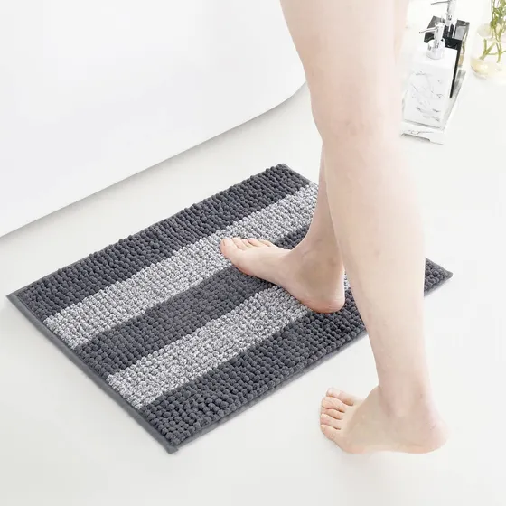 Alfombra Baño Tapete Antideslizante Felpilla Extrasuave 16 X