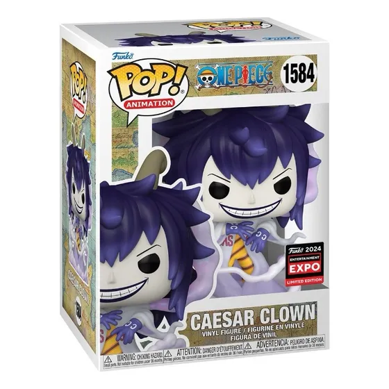 Caesar Clown Funko One Piece Convención Exclusivo