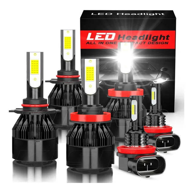 Qw1 9005 H11 Kit Led De Haz Alto/bajo Para Mazda 3 5 6 Cx5