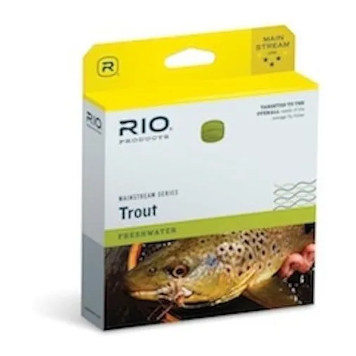 Rio Mainstream Trucha Wf Fly Line Limon Verde Wf5 80ft