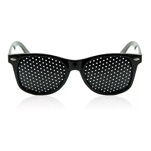 Marco Gafas Pinhole Reticulares Estenopeica Metodo Bate 