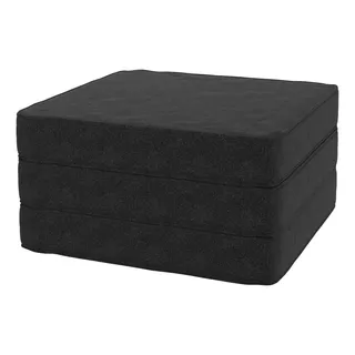 Puff VersĂĄtil 3 Em 1 Solteiro Preto Multiuso Comfort Plus Puff VersĂĄtil 3 Em 1 Solteiro Preto Multiuso Comfort Plus