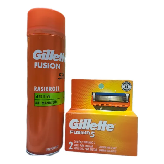 Kit Afeitado Gillete Fusion 5