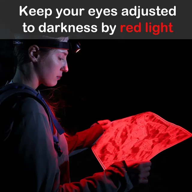 Faro Delantero Recargable Brillo Variable Luz Roja Verde