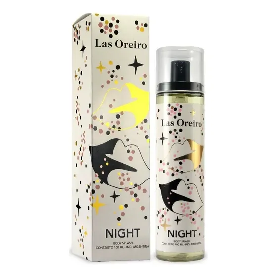 Body Splash Mujer Las Oreiro Night 100ml Floral Amaderado Volumen de la unidad 100 mL