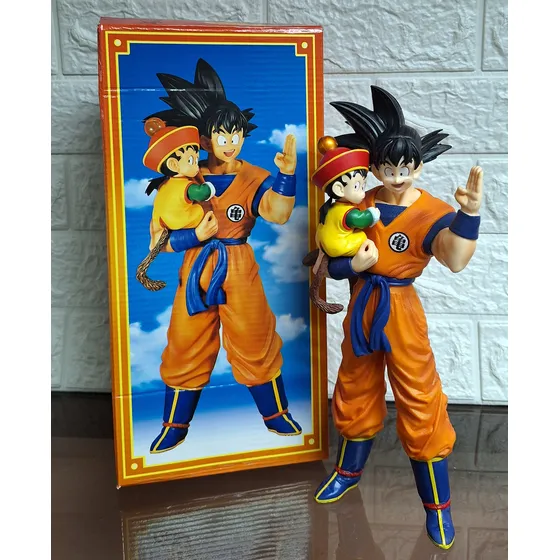 Muñeco De Colección Goku Y Gohan  Dragón Ball Z