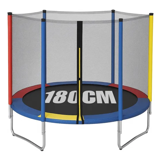 Cama Elástica Infantil Pula Pula 1,8m Trampolim Com Zíper