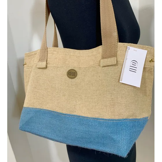 Tote Bolsos Y/o Carteras De Lino Hecho A Mano