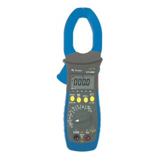 Pinza Amperimétrica Digital Minipa Et-3880 | 1000a