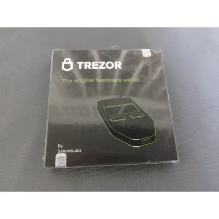 Wallet Cartera Fria Trezor One Color Negro