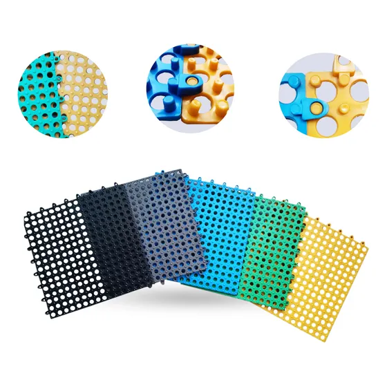 Piso Modular Antideslizante Para Vestuario X M2 Pvc Flexible