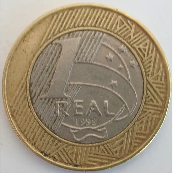 Moeda De 1 Real De 1998 - Mbc