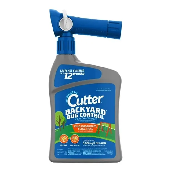Cutter Backyard Bug Control 32oz Eliminador De Insectos.