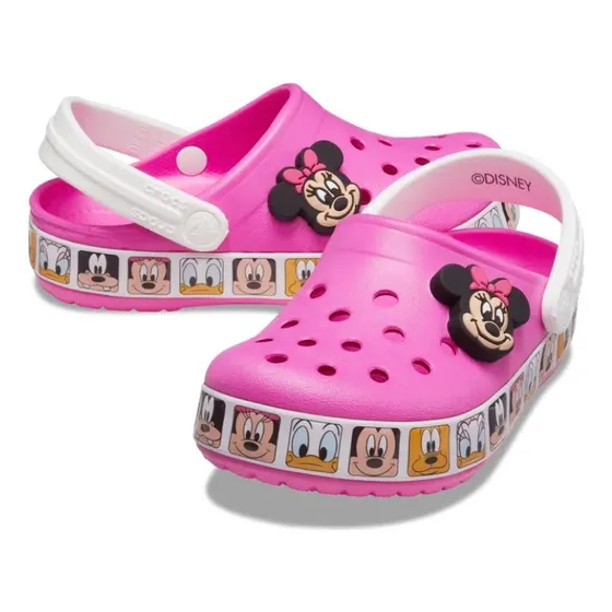 Sandália Infantil Clog T Minnie Mouse Rosa 2077206qq Crocs