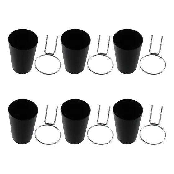 Organizadores De Vasos Perforados, Estilo Anillo, Ganchos Pe