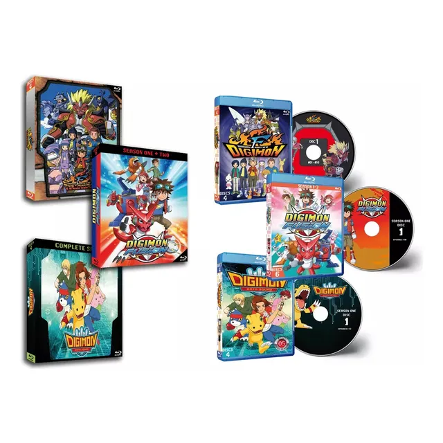 Anime Digimon Adventure 4 5 6 Serie Completa Hd Latino