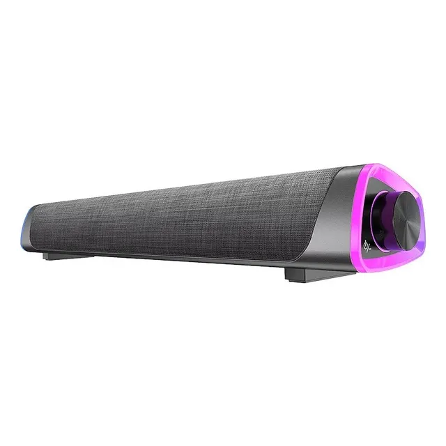 Bluetooth Barra Sonido Con Wired Usb Subwoofer Para Pc/tv
