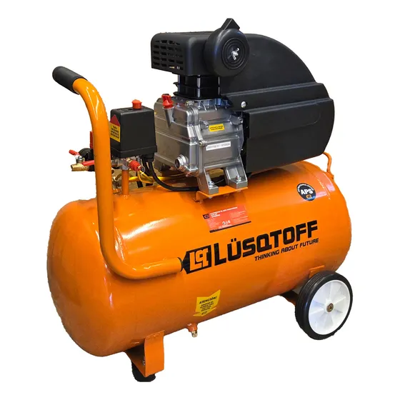 Compresor de aire eléctrico portátil Lüsqtoff LC-2550BK 50L 2.5hp 220V