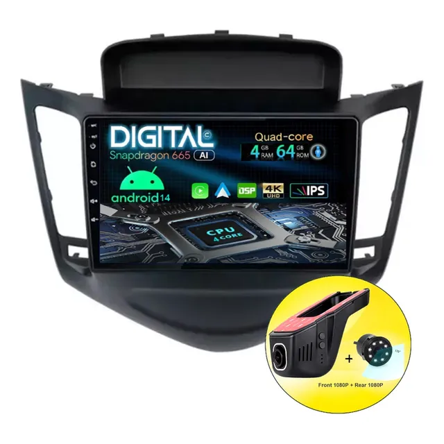Radio Pantalla Android Chevrolet Cruze 2011/12