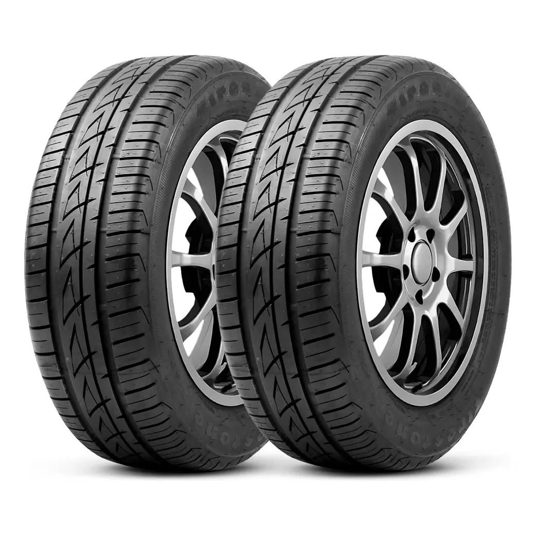 Kit 2 pneus Firestone F-600 para veículos 14 polegadas