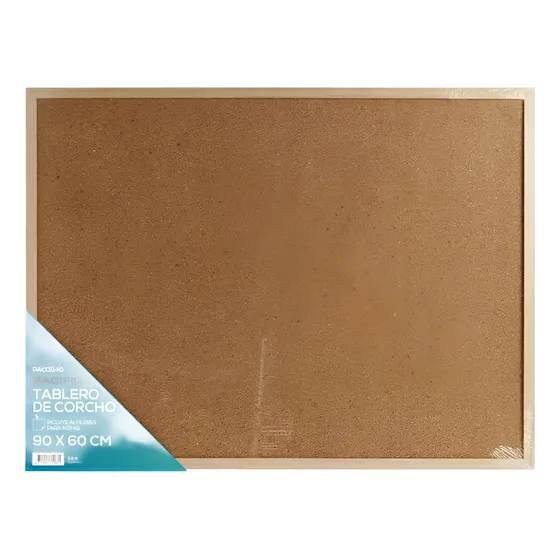 Pizarra Organizador Tablero De Corcho 90x60cms - Ps