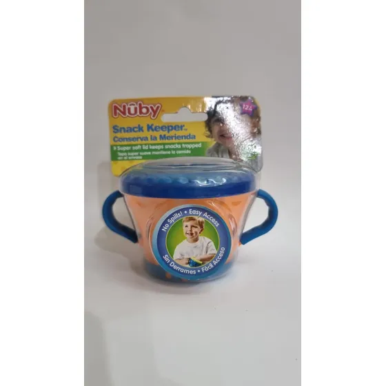 Nuby - Envase Para Merienda,  Snack Keeper 12m+