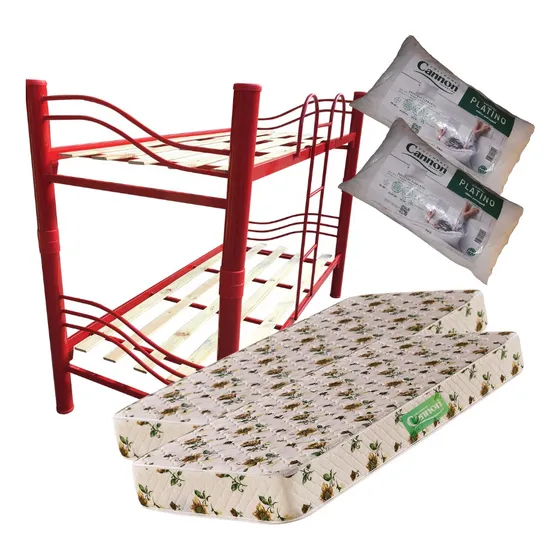 Cama Cucheta Desmontable + Colchones + Almohadas Cannon!!