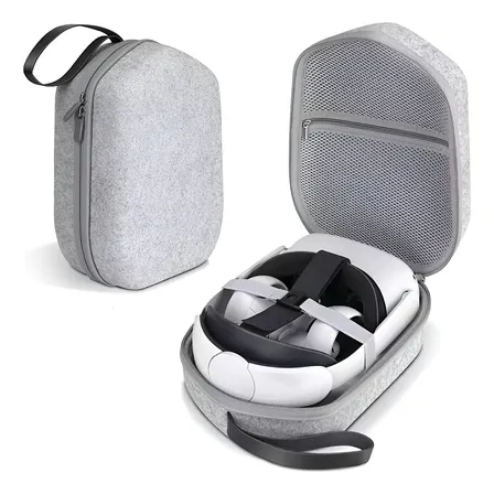 Funda Bolso Antigolpes Transporte Para Meta (oculus)quest 2 Gris