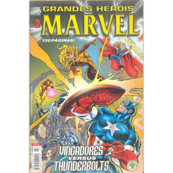 Grandes Heróis Marvel - Vingadores Versus Thunderbolts