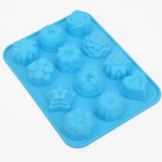 Molde De Silicón 3d Tortas Gelatinas Caramelos 