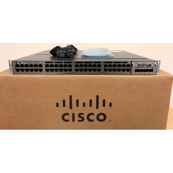 Cisco C3750x-48p-s 48 Puertos Poe Giga Ethernet Nuevo Caja