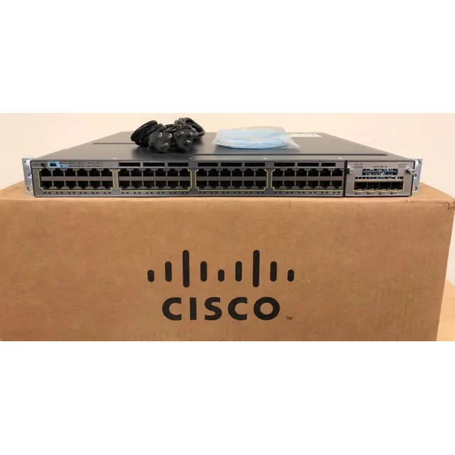 Cisco C3750x-48p-s 48 Puertos Poe Giga Ethernet Nuevo Caja