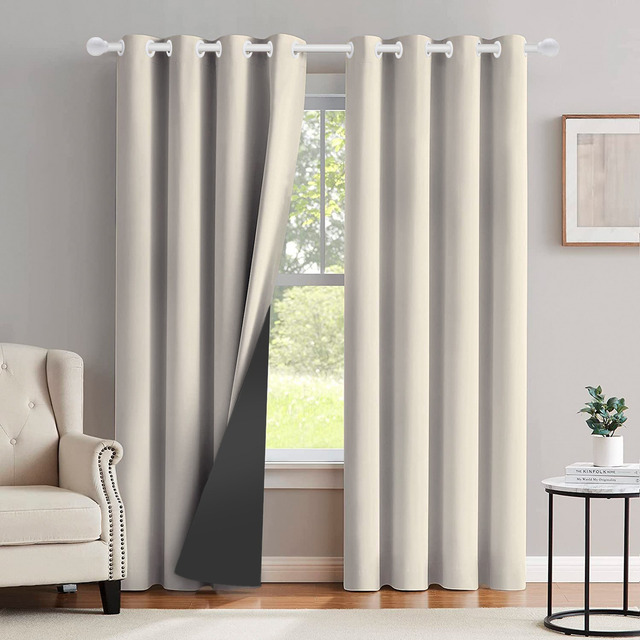 Cortina Blackout Corta Luz Blecaute 2,80 X 2,30 Sala/quarto Fabritex Enxovais Cor Creme Cortina Blackout Corta Luz Blecaute 2,80 X 2,30 Sala/quarto Fabritex Enxovais Cor Creme