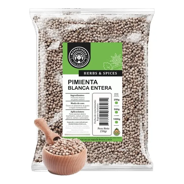 Pimienta Blanca En Pepa X250gr