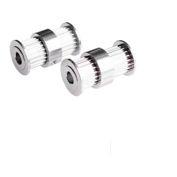 Polea Gt2 Doble Dentada Eje 5mm Cnc Ancho 6mm
