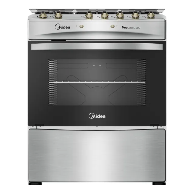 Cocina A Gas 5 Quemadores Mcg-5qpi30ns Midea