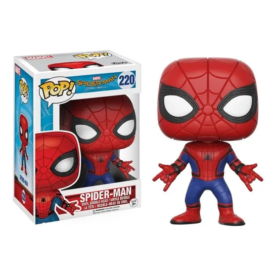 Figura de acción Hombre Araña Spider-Man: Homecoming 13317 de Funko Pop!