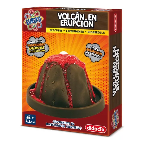 Juego De Mesa Volcan En Erupcion
